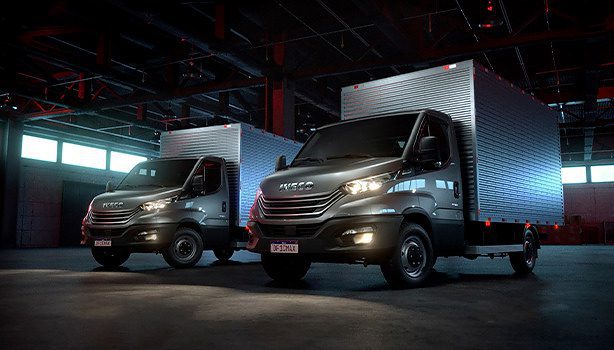 IVECO Daily realistic CGI trucks video and stills, CGI production by Miagui,